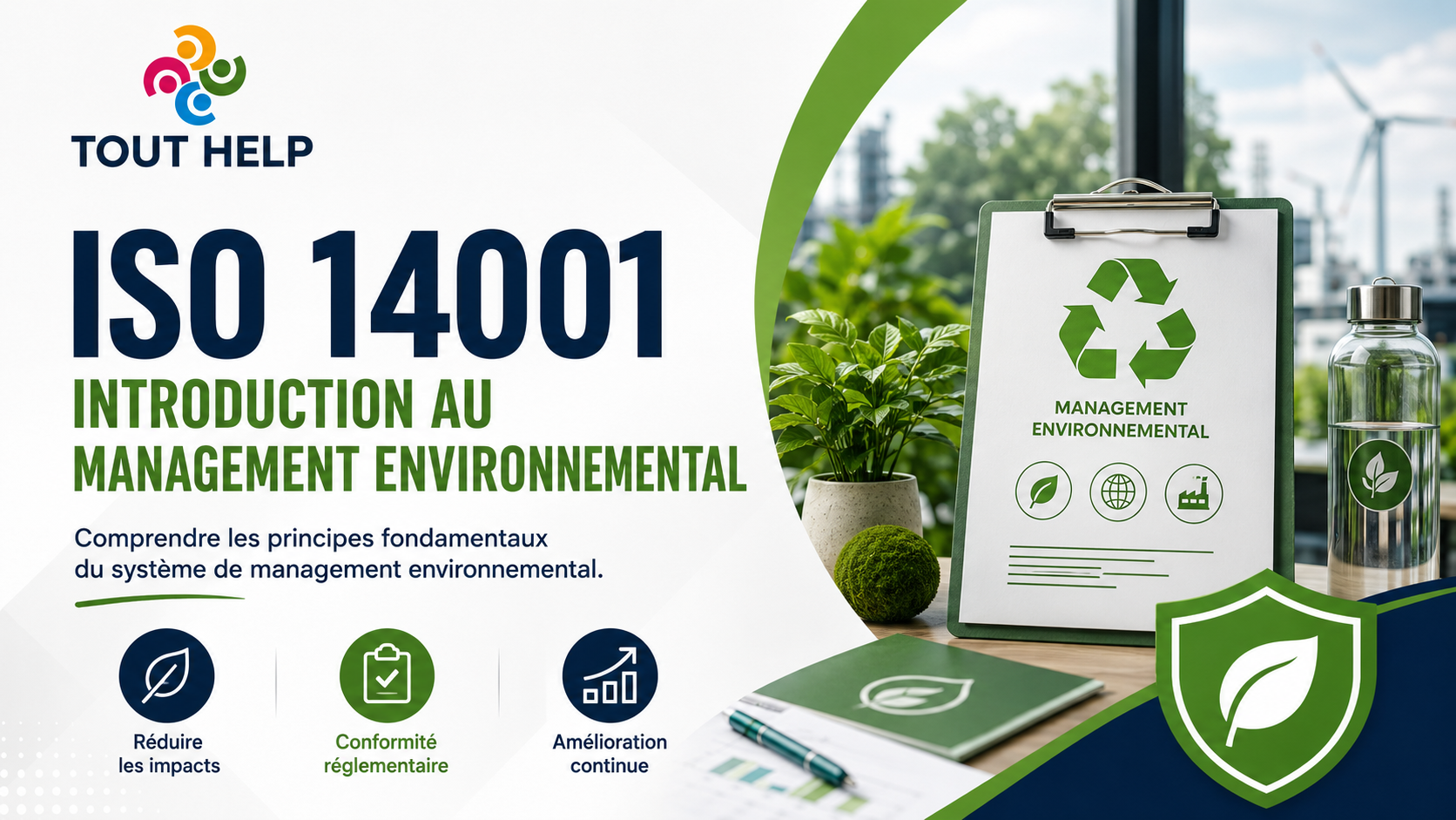 Agir pour l`environnement, structurer sa démarche et améliorer durablement sa performance.